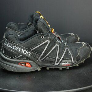 Salomon Speedcross 3 CS Trail Running Shoe Black Women's Size 8